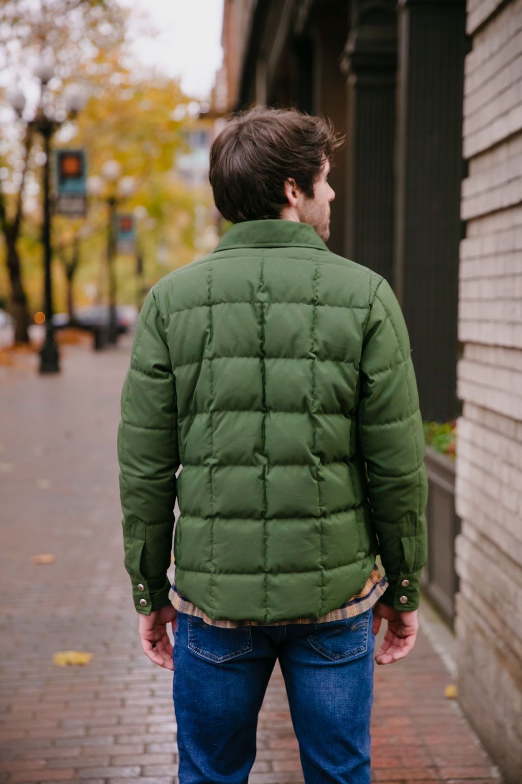 Down Shirt - Olive